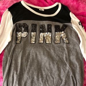 Quarter sleeve PINK tee